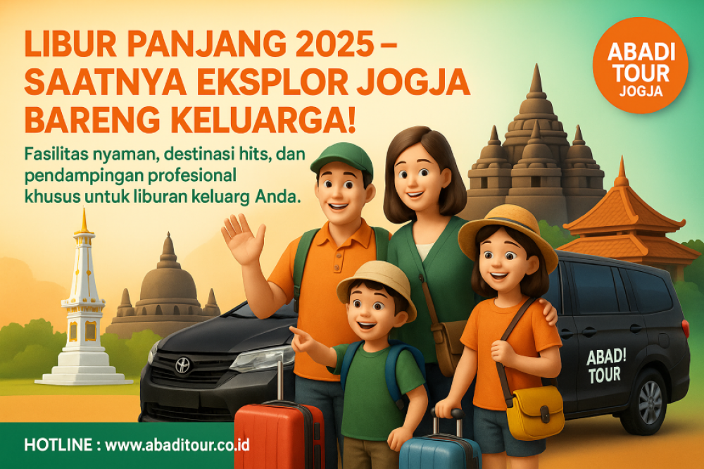 Libur Panjang 2025, Paket Tour Jogja Jadi Favorit Wisata Keluarga Indonesia
